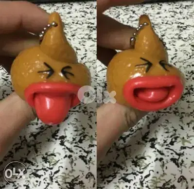 Funniest poo gadget keychain