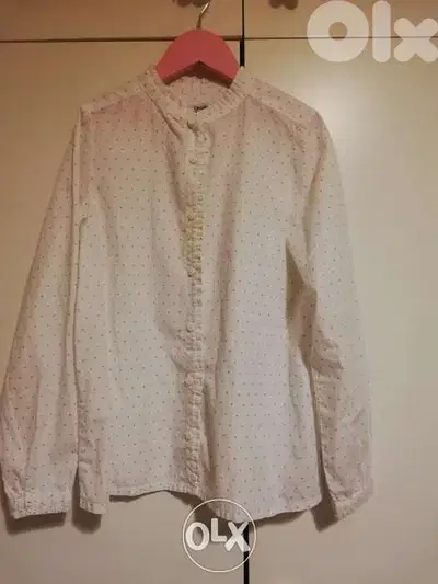 Okaidi shirt with small stars