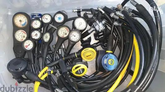 All kind of regulator , gauges , depth