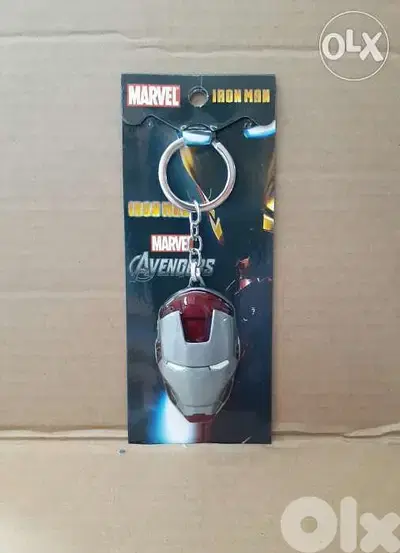 Super Hero Key Rings
