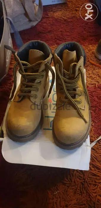 Blues timberland by Pablosky boys size 30