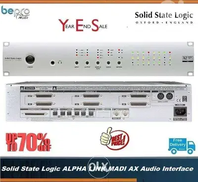 Solid State Logic XLogic Alpha-Link MADI AX,Used like new