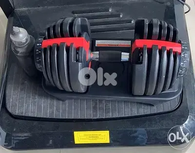 Foldable dumbbells (up to 25kg)