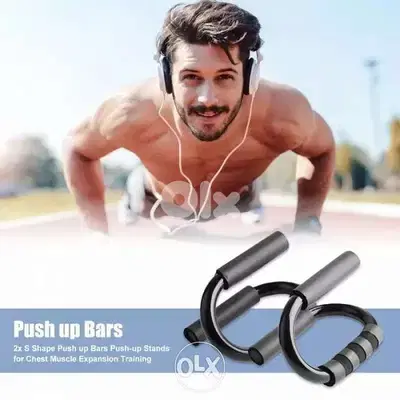 S Shape Push Up Bar