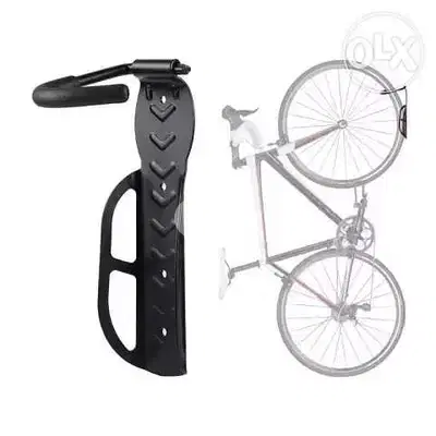 Steel bicycle rack