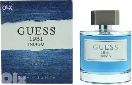 Guess Perfume 1981 Indigo by Guess Eau de Toilette Spray for Men, 100