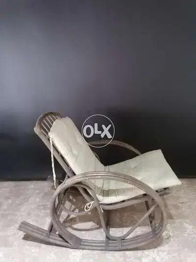 Bamboo rocking chair