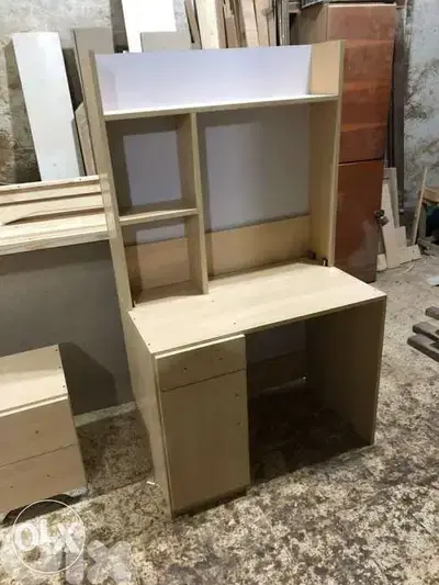 مكتبه دراسه تفصيل جميع الموديلات Study desk with detailed designs