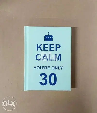 Keep Calm You're Only 30 Pocket Book.