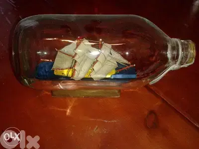 ship in a bottle 20cm