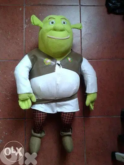 shreck big puppet "peluche" 60cm