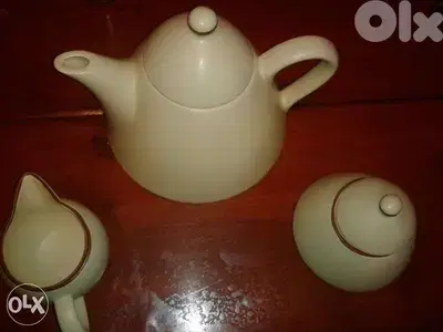 porcelaine tea set 3pcs