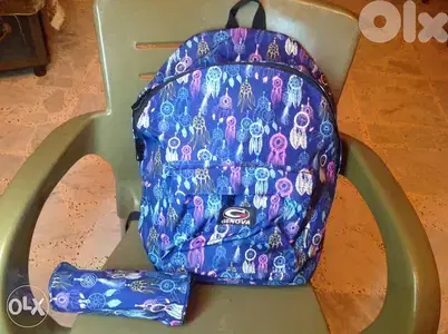 Genova bag + pencil case - Never used