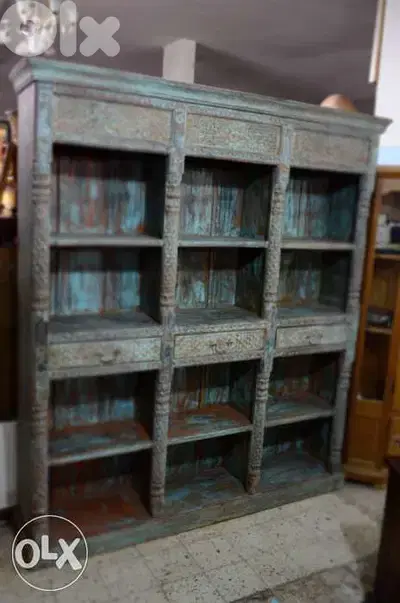 antique shelves wood teak