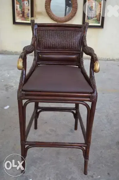 bar chair bamboo