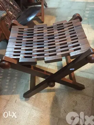 flexible teak chair