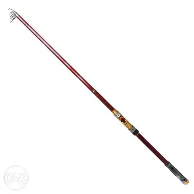 Brand New Red & Gold Spinning Fishing Rod