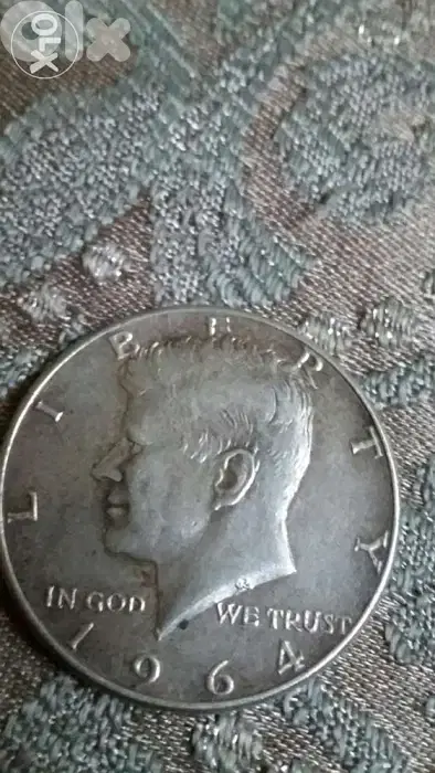 USA Half Silver Dollar Memorial of President Kennedy 1st mintyear 1964