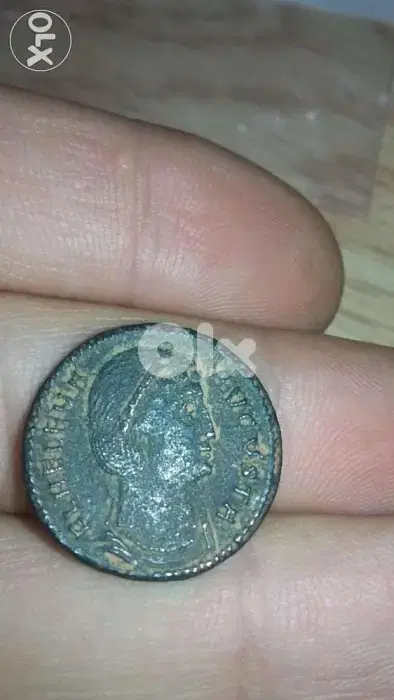 Ancient Roman Bronze Coin of Helena the mother of Constantine year 307