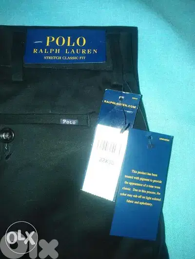 Ralph Lauren stretch classic fit black size 32
