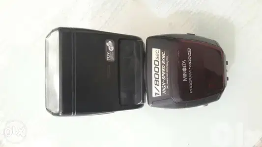 High-speed 5400 HS Minolta flash