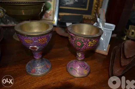 copper cup colored