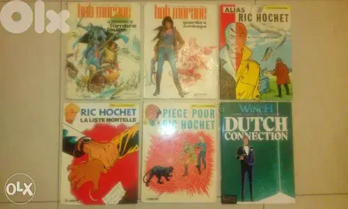 vintage 70s & 80s 90s french comics magazines starting 7$