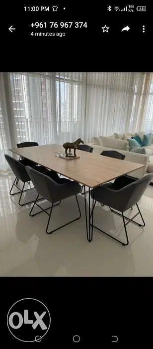 Dining table