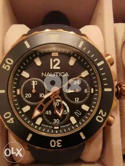 Nautica original rose gold blue.