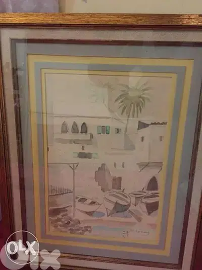 لوحه للراحل  حيدر حموي