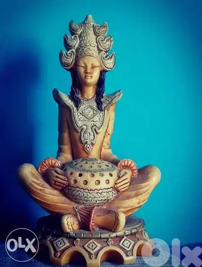 Antique Buddhist statue Lakshmi