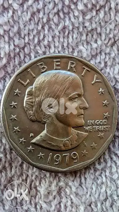 USA 1 Dollar Susan B. Anthony year 1979 with flying Eagle Very Special