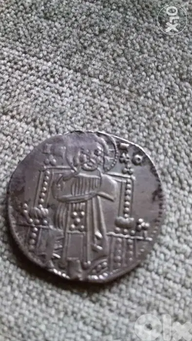 Jesus Christ Cruader King of Kings Silver Venitian coin year 12665