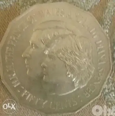 Prince Charles & Diana Memorial Commemorative Aust Coin Very Special