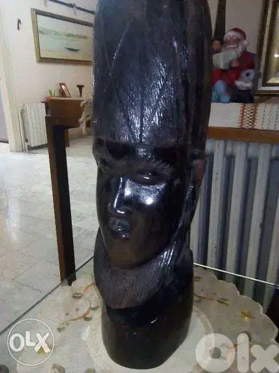African head statue