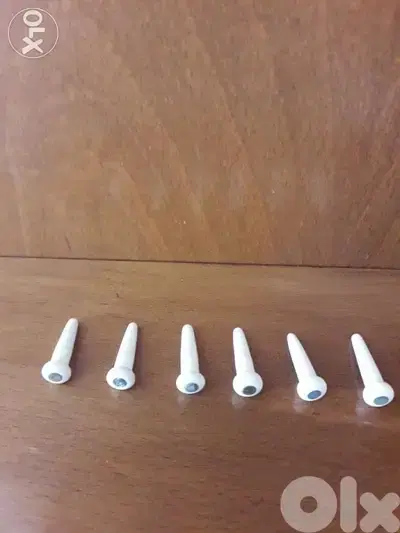 Pins for Bridge (white) : 6pcs