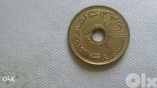 Lebanese Republic Coin two & half piaster 1958 الجمهورية اللبنانية