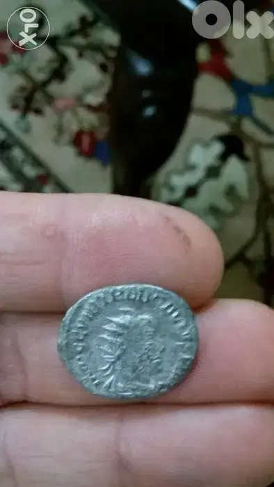 Ancient Silver Denarius Coin for Emperor Trebonianius Gallus year 251
