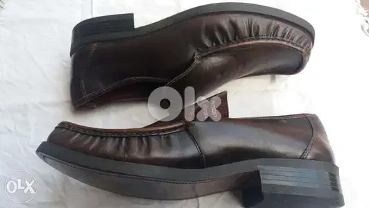 cash $ only) Leather Shoes no 44-45)