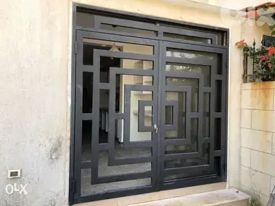 باب حديد دفاع موديرن