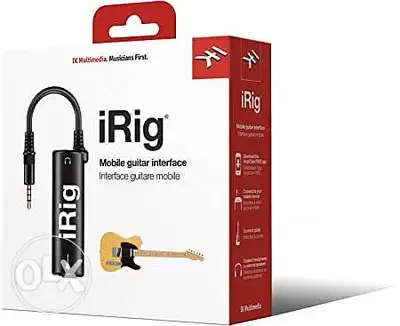 iRig Guitar Interface Adapter,IK Multimedia iRig,mobile recording