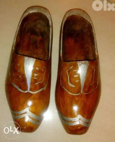 wooden shoes made in holland