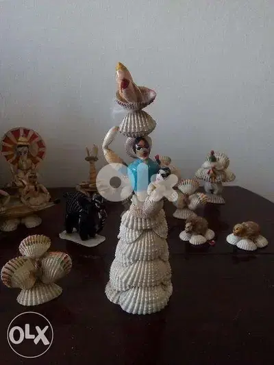 21 Sea shell figures
