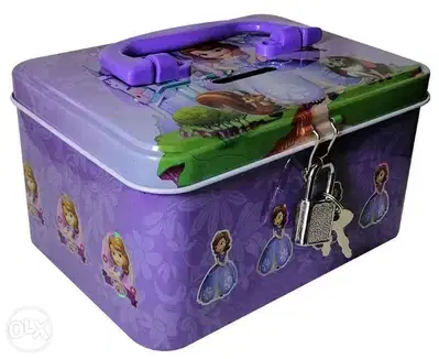 Brand New Cuboid Money Box - Sofia The First