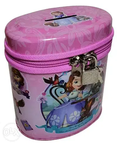 Brand New Cylindrical Money Box - Sofia The First