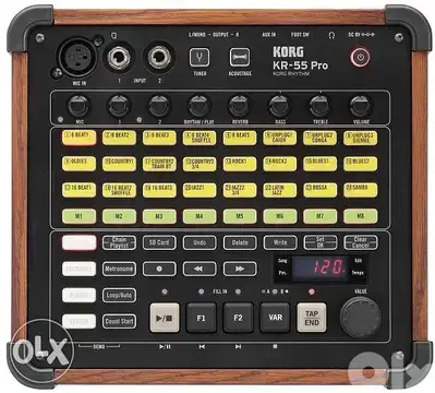 Korg KR-55 Pro Rhythm Machine with 24 Styles,Rhythm Box, Styles groove