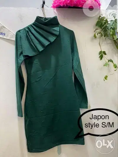 Green dress S / M