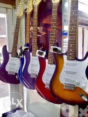 electric guitar black غيتار الكتريك اسود