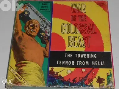 vintage war of the collosal beast super 8mm