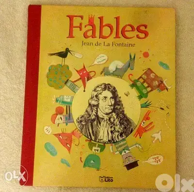les fables de jean de la fontaine vintage book